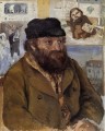 Retrato de Paul Cézanne 1874 Camille Pissarro